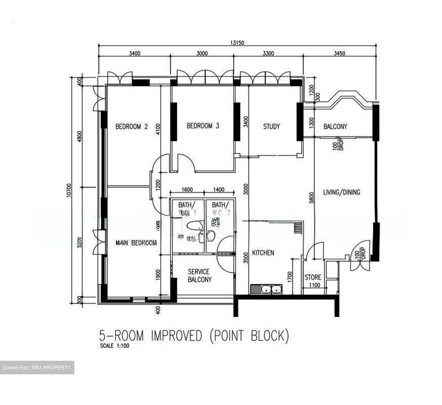 Blk 81A Lorong 4 Toa Payoh (Toa Payoh), HDB 5 Rooms #637979691